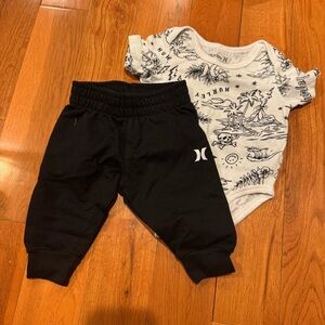 Hurley Black Kids Jogger Pants